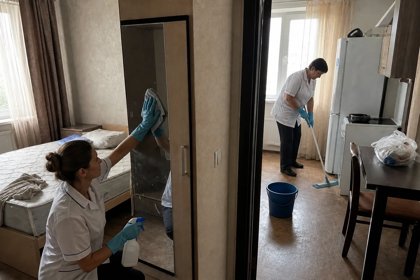 Подготовка квартиры к сдаче в аренду: в процессе