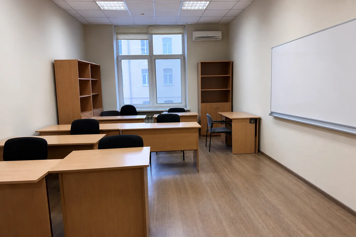 Комплексная уборка учебного центра: после уборки