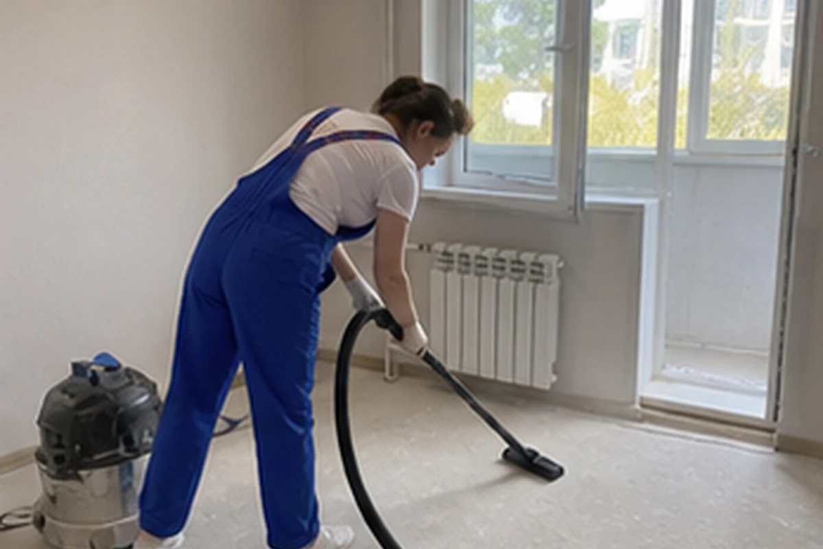 Уборка квартиры после косметического ремонта: в процессе